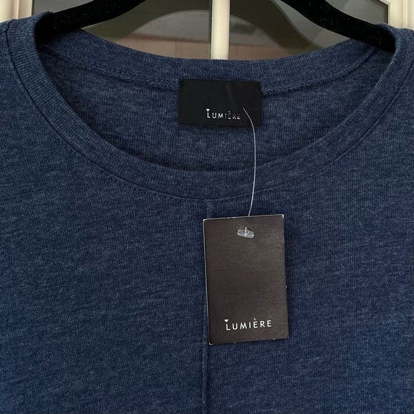 New Lumiere Waist Tie Sweater Dress - Picture 2 of 7